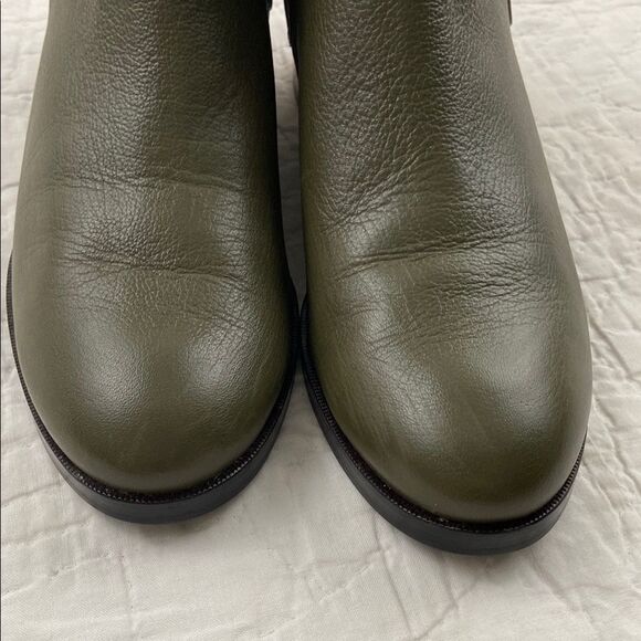 Cole Haan Olive Ankle Boots - Picture 7 of 11